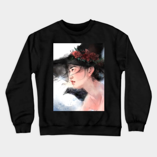 Witchcraft Crewneck Sweatshirt by christinechangart